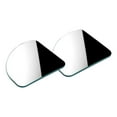 thumbnail image 1 of 2Pcs Blind Spot Mirror Rearview Convex Adjustable Side Mirrors Fan Shape Frameless Sway Rotate Wide Angle Rear View Mirror with Stick On Adhesive for SUV Car Truck Van, 1 of 8