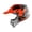 Dinosaur Orange, variant on 1Storm Adult Motocross Helmet ATV Dirt Bike BMX MX Downhill Mountain Helmet Track Style JH601; Matt Black