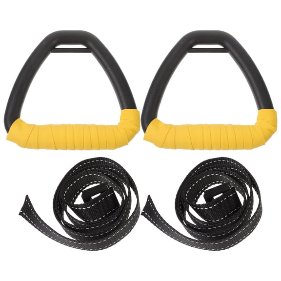 Tineasur 1Set Sturdy Gym Exercise Handles for Traction and Strength Training Workouts