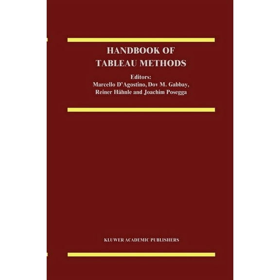 Handbook of Tableau Methods, (Paperback)