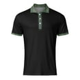 thumbnail image 4 of Ketyyh-chn99 Polo Shirts for Men Men's Short Sleeve Polo Shirts Casual Slim Fit T Shirts Black,2XL, 4 of 4