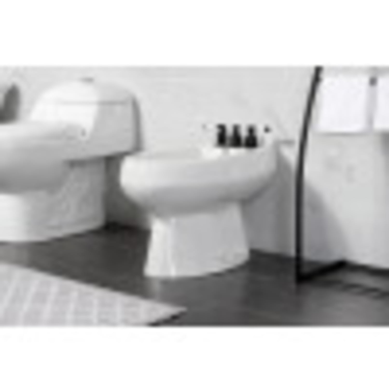 Kingston Brass KB6320DPL Paris Three-Handle Bidet Faucet, Matte Black
