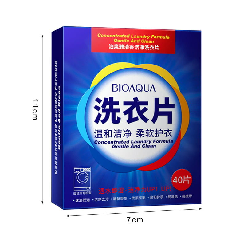 Laundry Tablets Strong Decontamination Laundry Detergent Sheet