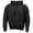 Black, variant on Milwaukee Leather Men's Streetguard Riding Hoodie - Aramid Reinforced with CE Shoulder and Elbow Armor 5X-Large
