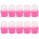 thumbnail image 1 of FELTECHELECTR 20 piezas de removedor de uñas portátil para decoración de uñas, cubierta simple, 1 of 7