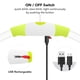thumbnail image 4 of Collar LED para perros Colaseeme, recargable por USB, TPU, color verde, 4 of 6