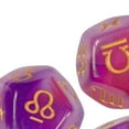 thumbnail image 4 of 3Pcs Acrylic Astrological Dice Constellation Dice for 12 Sided gifts Style G, 4 of 8