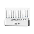 thumbnail image 2 of Juego de 50 fresas de diamante dentales de alta velocidad FG de 1,6 mm para dentistas., 2 of 13