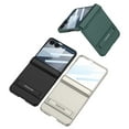 thumbnail image 6 of ELEHOLD Phone Case for Samsung Galaxy Z Flip 7 with Tempered Glass , Shockproof Rugged Plastic Magnetic Hinge Cover Foldable Kickstand Anti-Scratch Protection Case,Black, 6 of 9