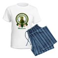 thumbnail image 5 of CafePress - Mullen Clan Motto Women's Light Pajamas - Women's Short Sleeve Print T-Shirt and Pants Light Cotton Pajama Set, 5 of 7
