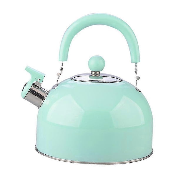 Tea Kettle Stovetop Whistling Teapot, Stainless Steel Teapot With Silicone Handle 26-27s