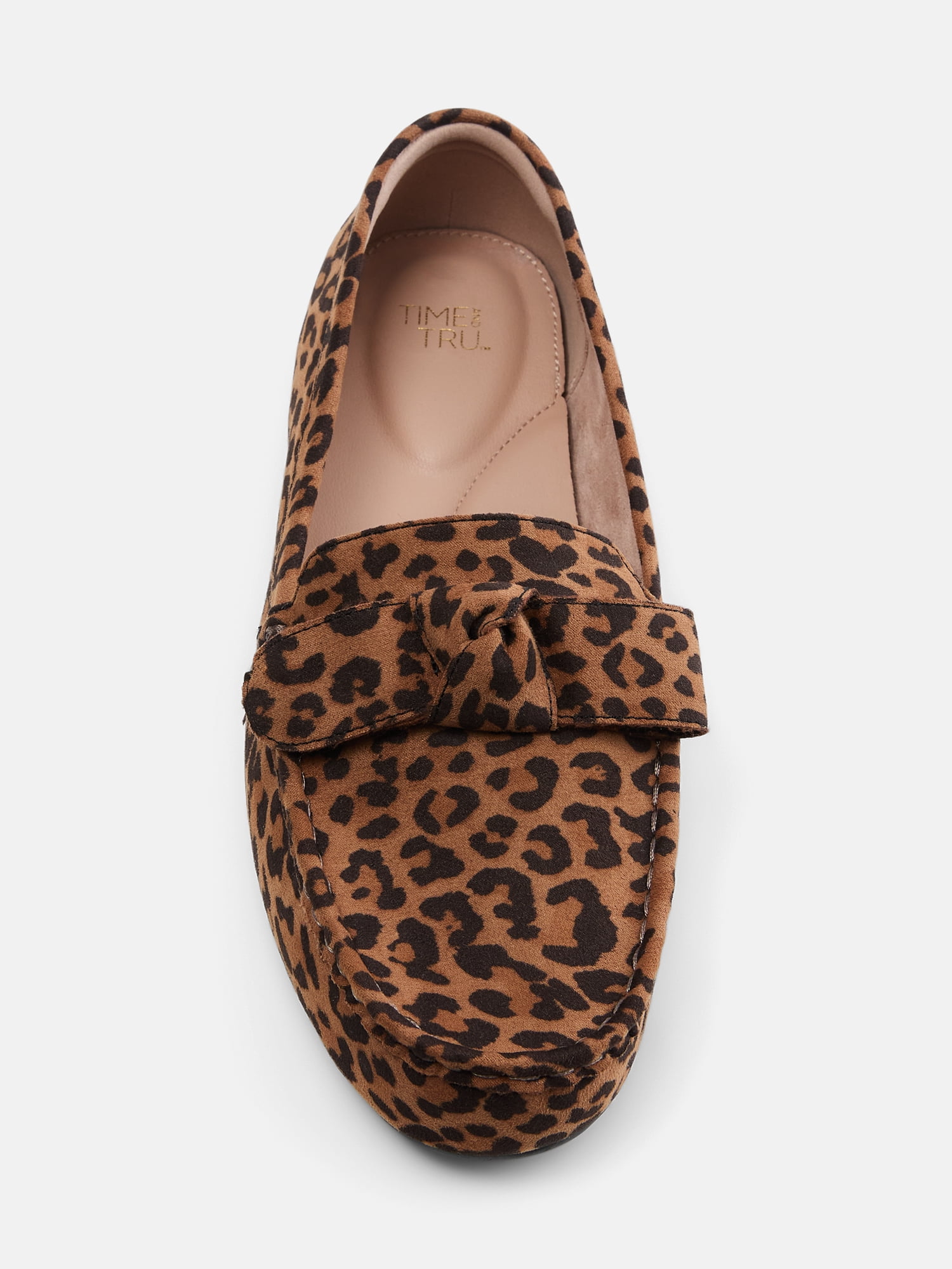 Time and Tru Women's Comfort Driving Loafers, Wide Width