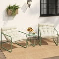 thumbnail image 2 of ELPOSUN 3-Piece Modern Outdoor Lounge Set for 2 - Beige Balcony Furniture with Cushions, Stylish Garden & Patio Seating, 2 of 9