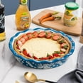 thumbnail image 3 of Ceramic Pie Dish Pie Plate Deep Dish Non-Stick Pie Pans for Baking, 3 of 7