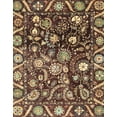 thumbnail image 1 of Ahgly Company Indoor Rectangle Abstract Copper Green Oriental Area Rugs, 7' x 9', 1 of 6