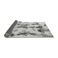 thumbnail image 2 of Ahgly Company Indoor Square Abstract Gray Modern Area Rugs, 7' Square, 2 of 4