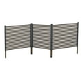 thumbnail image 2 of Metal Privacy Screen, 3-Panel No Dig Rust-Resistant Animal Barrier, Decorative Outdoor Fence for Patio, Flower Beds, Vegetable Gardens, 2 of 5