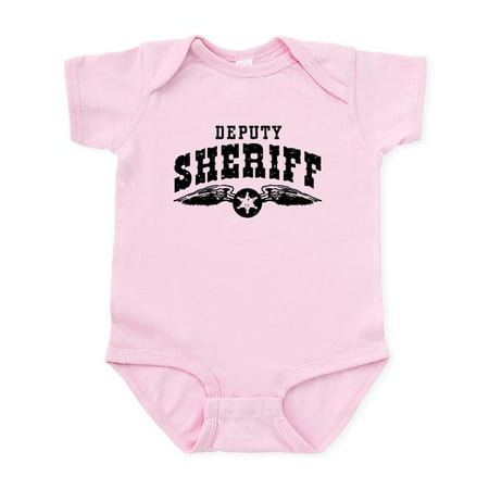 

CafePress - Deputy Sheriff Infant Bodysuit - Baby Light Bodysuit Size Newborn - 24 Months