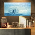 thumbnail image 1 of Close Up White Dandelion with Filter - Large Flower Canvas Wall Art, 1 of 3