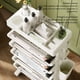 thumbnail image 3 of Estantería Portátil con Ruedas Estantería Móvil Giratoria de Múltiples Capas con Ruedas Estante de Almacenamiento Extraíble Multifuncional para Oficina Aula Hogar ANGGREK  Otros, 3 of 8