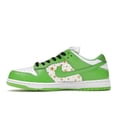thumbnail image 2 of Nike Men's SB Dunk Low Supreme Stars Mean Green (2021) Skateboarding Shoes, from StockX, 2 of 5
