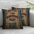 thumbnail image 3 of Qinduosi Throw Pillow Case Vintage Poultry Feed Sack Square Cushion Cover Standard Pillowcase for Men Women Home Decorative Sofa Armchair Bedroom Livingroom White, 3 of 5