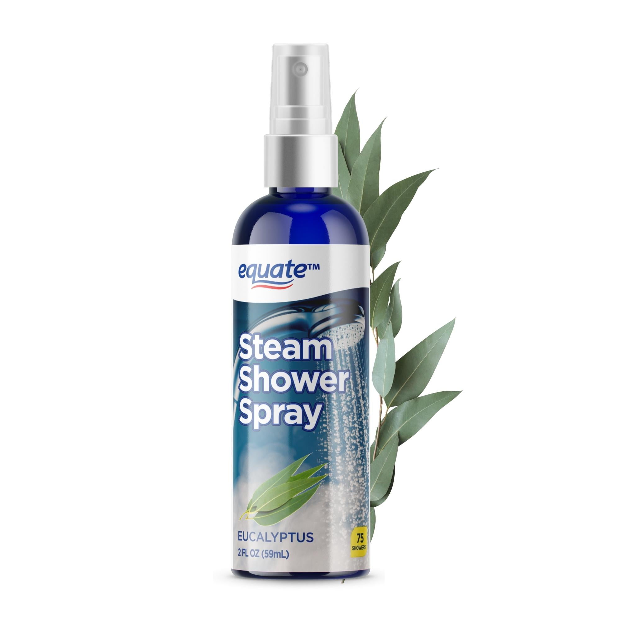 Equate Steam Shower Vapor Liquid Spray for Sinus Decongestant, Eucalyptus, 2 fl oz