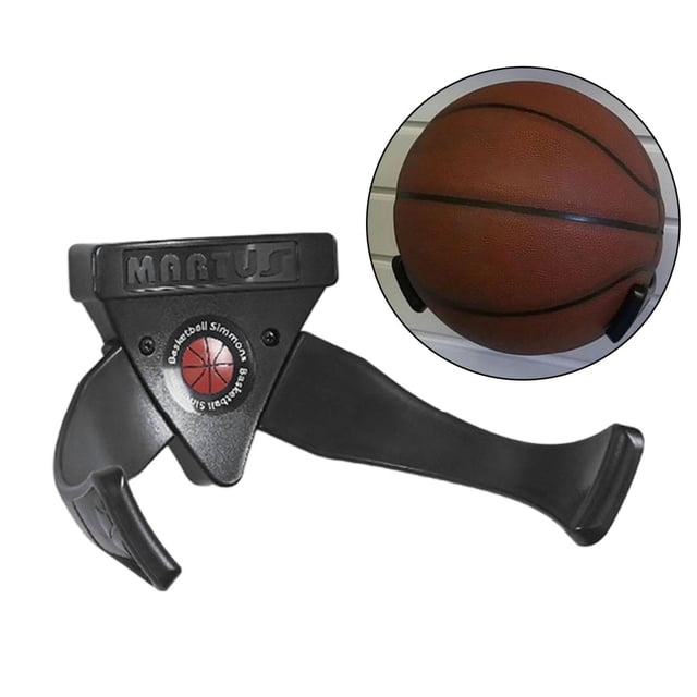 Soporte para pelotas deportivas de montaje en pared de garra de baloncesto Almacenamiento de pared para fútbol Pelota de ejercicio de rugby perfke titular de la bola de pared
