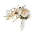thumbnail image 4 of de boda Flores artificiales Novia sosteniendo flores para despedida de soltera Centros de mesa de boda Graduación Día de San Valentín, 4 of 9