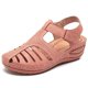 thumbnail image 1 of Sandalias de mujer Nuevos zapatos de verano Mujer Tallas grandes 44 Sandalias de tacón para cuñas Chaussure Femme Casual Gladiador Plataforma Zapatos Talon Tan Jianjun unisex, 1 of 2