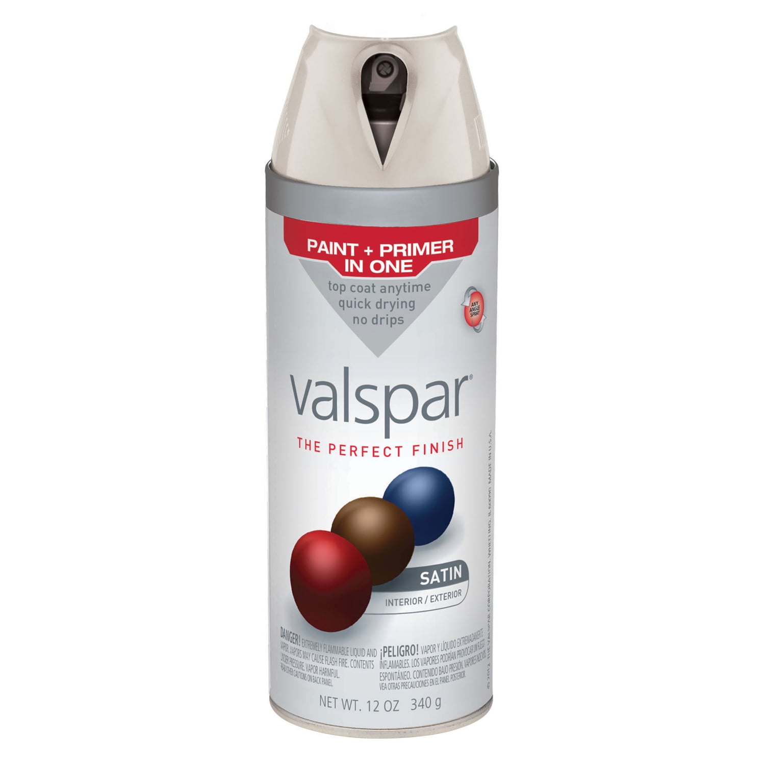 SPRAY PAINT PRM STN VNL 12OZ
