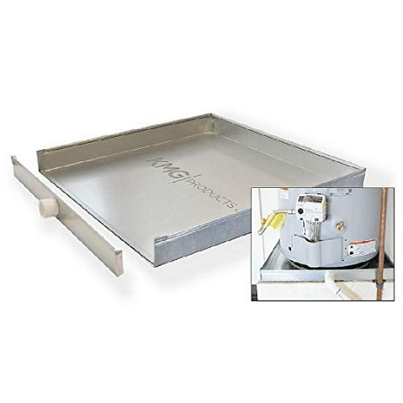 The Square Water Heater Pan with Detachable Front (36" x 36" x 2-1/2")