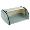 thumbnail image 2 of Large Capacity Blue Metal Bread Box - Sturdy Odorless Countertop Storage Container with Tight Seal, Non-Skid Base, Decorative Design for Kitchen, Perfect Baking Gift & Bread Freshness Keeper,, 2 of 6