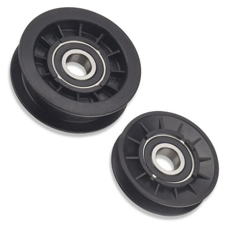 CSYANXING Idler Pulley Kit for John Deere Lawn Tractors GX20286 GX20287 Metal Plastic Durable Replacement