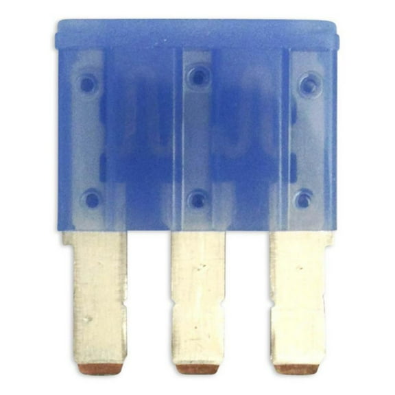 Littelfuse L24-MIC3015VP Micro3 32V & 15A Blade Fuses, Blue