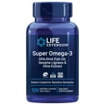 thumbnail image 1 of Aceite de pescado Supplement Life Extension Super Omega-3 EPA/DHA 120 cápsulas blandas, 1 of 9