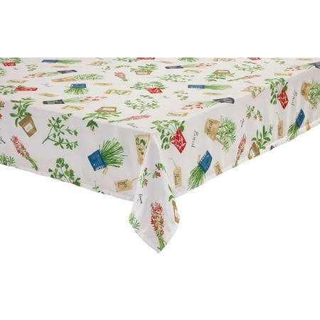 Potted Herbs Tablecloths By Oakridgetm Kitchen Gallery 60 X 120 Potted Herbs Tablecloths By Oakridgetm Kitchen Gallery 60 X 120 Oblong