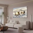 thumbnail image 3 of Reno salvaje en la región de Tromsø en el norte de Noruega Póster Pintura decorativa Lienzo Arte de pared Pósteres para sala de estar Pintura para dormitorio, estilo marco, 16 x 24 pulgadas (40 x 60, 3 of 8