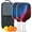 White-1, variant on Fighting Series Pickleball Paddles Set Of 2, Fiberglass Surface, 4 Balls & Bag