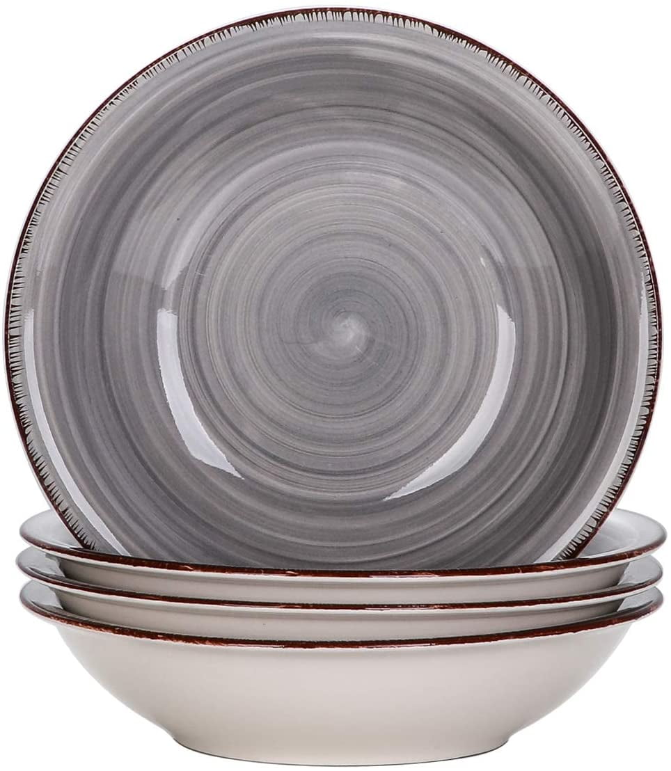 Cereal Bowls Capacity of 700 ml 8 inch Stoneware Large Serving Bowl