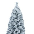 thumbnail image 6 of Naomi Home Snow Frosted Artificial Spruce Christmas Tree-Color:Green,Size:4.5 ft,Width:24", 6 of 6