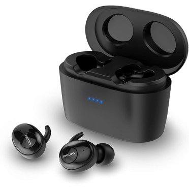 Philips UpBeat In-Ear True Wireless Earbuds, Black