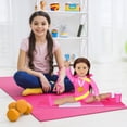 thumbnail image 6 of K.T. Fancy 18 Inch Doll Clothes and Accessories-Olympic Gymnastics Sports Set, 8 Pack Girl Doll Clothes Gymnastics Training Oufits for Play, No Doll, 6 of 7