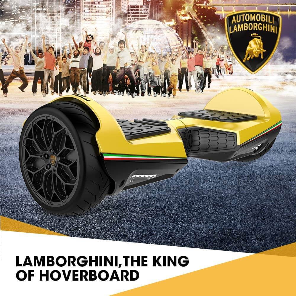 8.5" LAMBORGHINI Smart Electric Scooter LED Bluetooth app enabled for Kids Adult