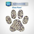Fresh Step Advanced Clean Paws Clumping Cat Litter, Low Tracking, Odor Control, 18.5 lb