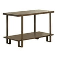 thumbnail image 2 of Furniture of America Ganlo 1-Shelf Console Table, Dark Oak, 2 of 5