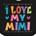 thumbnail image 4 of Inktastic I Love My Mimi for Babies Boys or Girls Baby Bib, 4 of 4