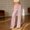 Red, variant on Jesvior Women'S Striped Loungewear Pants Straight Leg Full Length Sleep Pants with Drawstring Elastic Waist Soft Knit Pajama Trousers for Casual Daily Wear