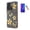 Gold, variant on For Motorola moto g stylus (2026)/ moto g stylus 2025 Case, Purple Butterfly Design Transparent Shock-Resistant Hybrid Case Cover with Tempered Glass