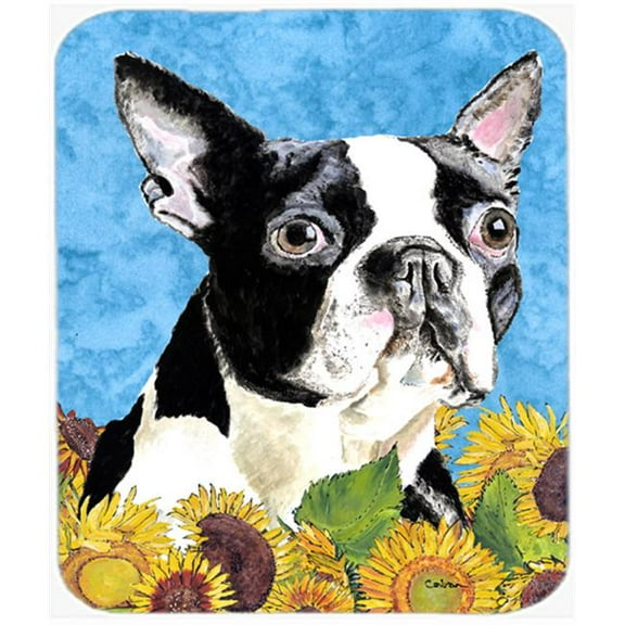 Boston Terrier Mouse Pad- Hot Pad Or Trivet